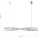 SL6205.123.01 Светильник подвесной ST-Luce Хром/Прозрачный LED 1*25W 4000K ELICA