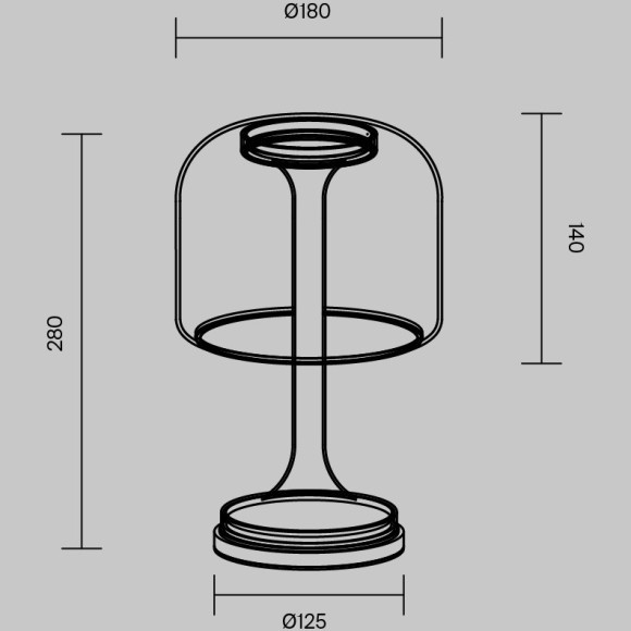 Настольный светильник Maytoni MOD286TL-L8B3K Настольный светильник Maytoni MOD286TL-L8B3K