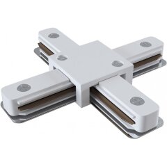 Х-образный соединитель для накладных однофазных шинопроводов Maytoni TRA001CX-11W Х-образный соединитель для накладных однофазных шинопроводов Maytoni TRA001CX-11W