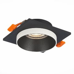 ST206.418.01 Св-к встр. Черный GU10 1*50W L92xW92xH38 220V Без ламп Встраиваемые светильники ST206.418.01 Св-к встр. Черный GU10 1*50W L92xW92xH38 220V Без ламп Встраиваемые светильники