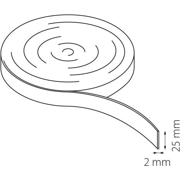 Трек тканевый терракотовый 5м NOVE Lightstar 508002 Трек тканевый терракотовый 5м NOVE Lightstar 508002