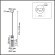 Подвес Е14 1*40W Lumion DENVER 8277/1A