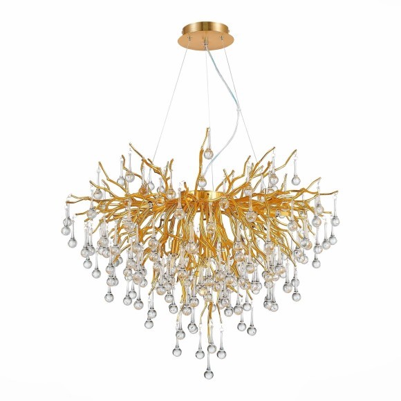 SL1651.203.09 ST Luce ANZIO Подвесная люстра, G9,9х5W, золотистый