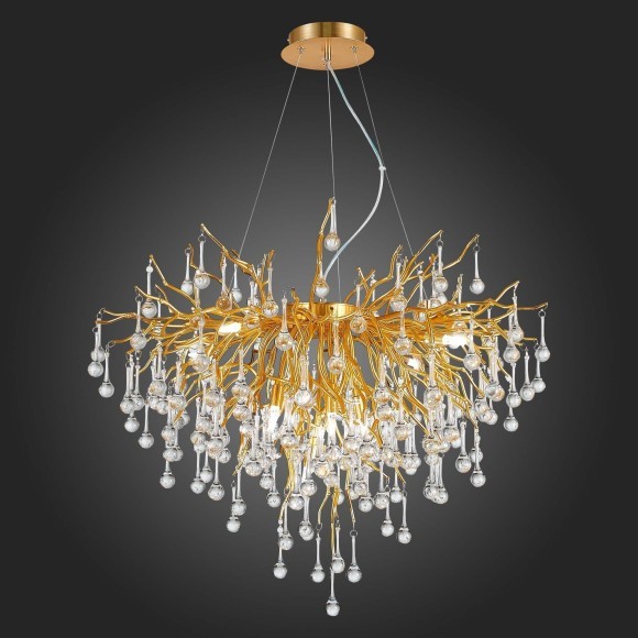 SL1651.203.09 ST Luce ANZIO Подвесная люстра, G9,9х5W, золотистый
