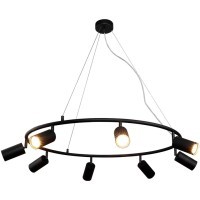 Светильник подвесной Crystal Lux RIVO SP8 BL 4240/308