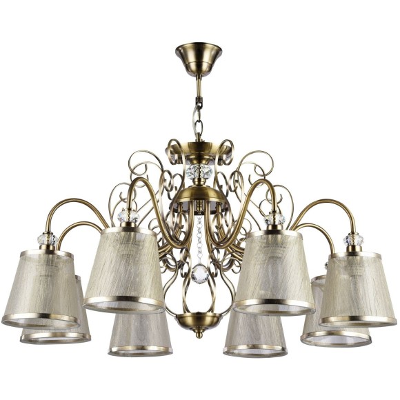 Люстра подвесная Freya FR2405-PL-08-BZ Driana под лампы 8xE14 40W