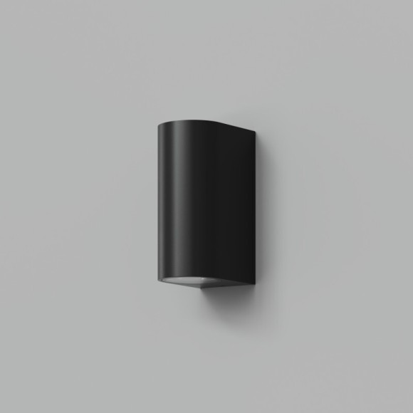 DK9791-BK Черный настенный уличный светильник Denkirs NARVIK IP44 2хGU10, черный, алюминий