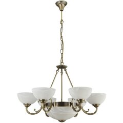 Люстра подвесная Freya FR2012-PL-09-BZ Herbert под лампы 9xE27 60W Люстра подвесная Freya FR2012-PL-09-BZ Herbert под лампы 9xE27 60W