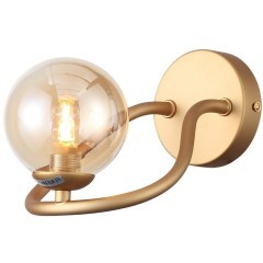 SL1502.201.01 Светильник настенный ST-Luce Золотистый/Янтарный G9 1*5W LEGATEZZA SL1502.201.01 Светильник настенный ST-Luce Золотистый/Янтарный G9 1*5W LEGATEZZA