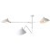 SL305.502.03 Люстра потолочная ST-Luce Белый/Белый E27 3*60W SPRUZZO