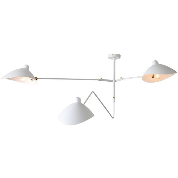 SL305.502.03 Люстра потолочная ST-Luce Белый/Белый E27 3*60W SPRUZZO