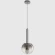 Светильник подвесной Crystal Lux ECLIPSE SP1 D130 CHROME 3770/201.1
