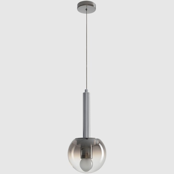 Светильник подвесной Crystal Lux ECLIPSE SP1 D130 CHROME 3770/201.1