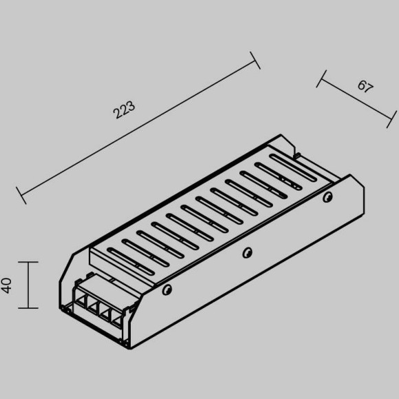 Блок питания PSL001 24В 250Вт IP20 811003 Блок питания PSL001 24В 250Вт IP20 811003