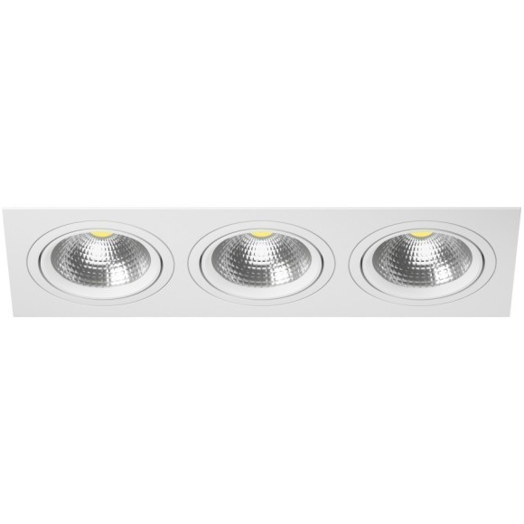 Встраиваемый светильник Lightstar i836060606 Intero 111 под лампы 3xGU10 150W
