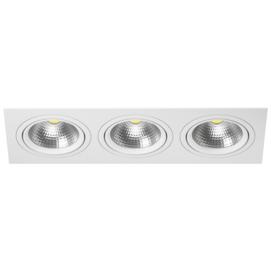 Встраиваемый светильник Lightstar i836060606 Intero 111 под лампы 3xGU10 150W