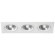 Встраиваемый светильник Lightstar i836060606 Intero 111 под лампы 3xGU10 150W