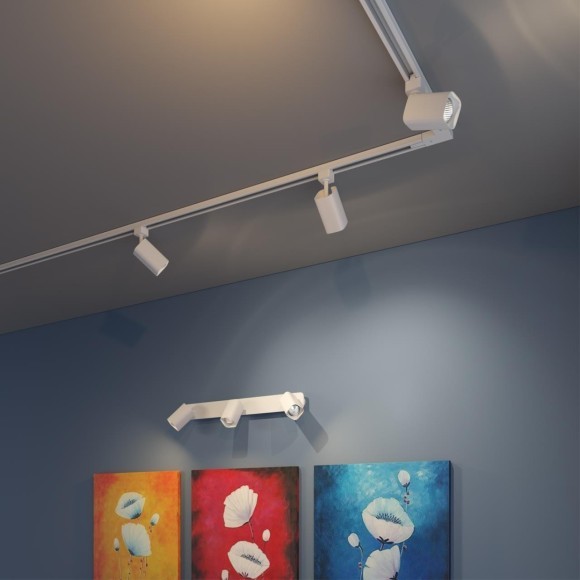 Трехжильный однофазный трековый светильник Novotech GUSTO 370552