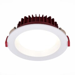 ST752.548.18 Св-к встр. Белый LED 1*18W 4000K 1 440Lm Ra80 100° IP44 D140xH52 100-240VV Встраиваемые светильники ST752.548.18 Св-к встр. Белый LED 1*18W 4000K 1 440Lm Ra80 100° IP44 D140xH52 100-240VV Встраиваемые светильники