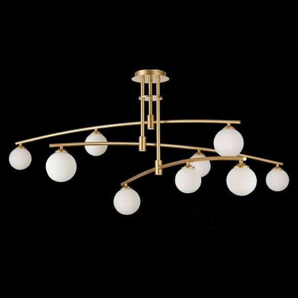 SL1208.302.09 Светильник потолочный ST-Luce Золотистый/Белый G9 9*5W SEMBRARE SL1208.302.09 Светильник потолочный ST-Luce Золотистый/Белый G9 9*5W SEMBRARE