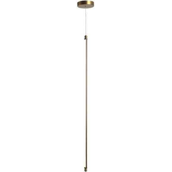 SL6225.303.01 Светильник подвесной ST-Luce Латунь/Терракотовый, Белый LED 1*12W 3000K BRICK