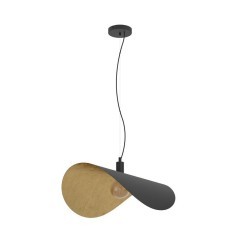 390429 SACEDA Светодиодный подвес 1xE27 60Вт сталь черный золотой 390429 SACEDA Светодиодный подвес 1xE27 60Вт сталь черный золотой