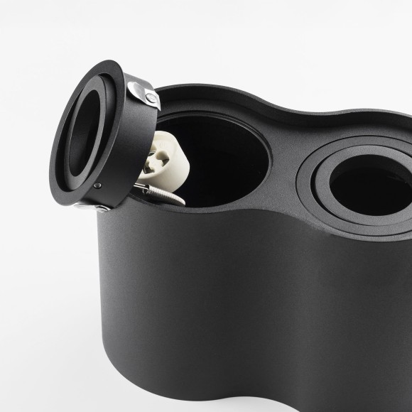 Накладной потолочный светильник Lightstar 52027 Binoco под лампы 2xGU10 100W