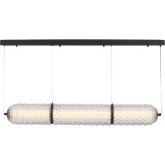 SL6144.413.01 Светильник подвесной ST-Luce черный/прозрачный LED 1*37W 4000K SAGUARO