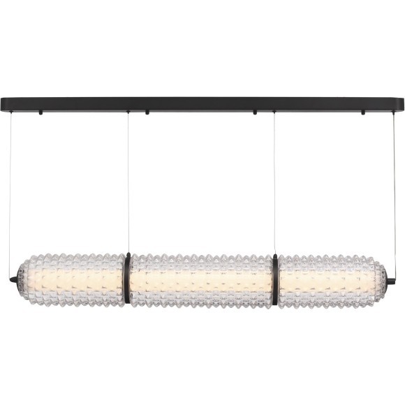 SL6144.413.01 Светильник подвесной ST-Luce черный/прозрачный LED 1*37W 4000K SAGUARO