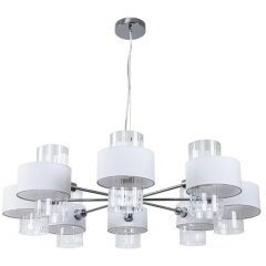 Подвесная люстра Arte Lamp FANTASIA A4076LM-8CC Подвесная люстра Arte Lamp FANTASIA A4076LM-8CC