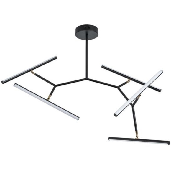 Люстра на штанге Arte lamp ZULU A2170PL-49BK