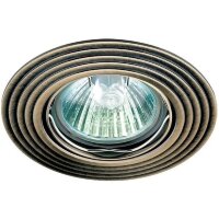 Встраиваемый светильник Novotech 369162 Antic под лампу 1xGU5.3 50W