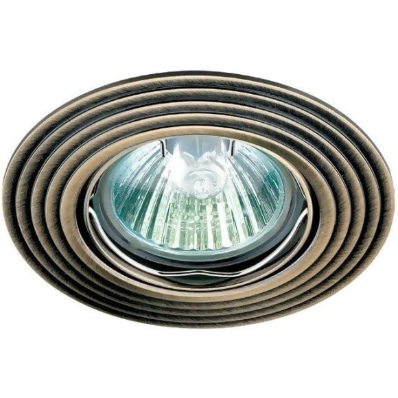 Встраиваемый светильник Novotech 369162 Antic под лампу 1xGU5.3 50W