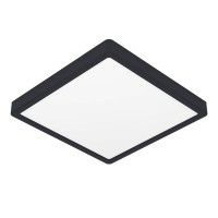 901331 Светод настенно-потолочн свет-к с рег-кой цветовой темп-ры FUEVA 6, 13W(LED),IP44 , 2700K, 4000K, 6500K, 2100lm, пластик, черный, белый