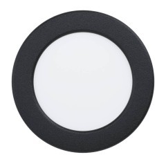 901413 Светодиод встраиваемый свет-к с рег-кой цветовой темп-ры FUEVA 6, 6,3W(LED), ?119, IP44,2700K, 4000K, 6500K, 720lm, пластик, черный, белый 901413 Светодиод встраиваемый свет-к с рег-кой цветовой темп-ры FUEVA 6, 6,3W(LED), ?119, IP44,2700K, 4000K, 6500K, 720lm, пластик, черный, белый