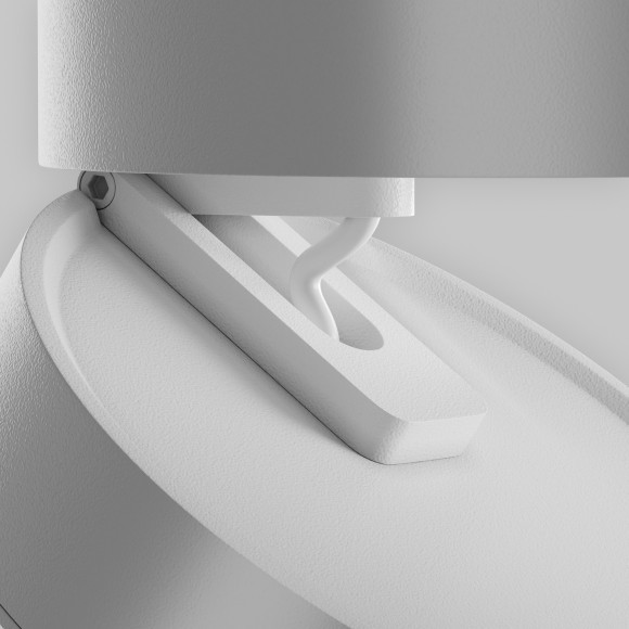 Однофазный двужильный светодиодный трековый светильник Maytoni Unity TR006-1-12W3K-W4K Magic 4000К 1000Лм CRI80+ 36° 12Вт