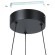 Eglo Mezzomonte 901826 Подвесной LED-светильник кольцо в стиле хай-тек с диммированием и регулировкой цветовой температуры пультом ДУ, 2x20Вт, 220В, 2700-6500К, 2x2220 лм, IP20, CRI90, бронзово-черные алюминий и сталь, белый пластик, диаметр 480 мм, высот