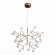 SL379.203.135 Люстра подвесная ST-Luce Медный/Белый LED 135*0,3W 3500K RAFINA