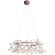 SL379.203.135 Люстра подвесная ST-Luce Медный/Белый LED 135*0,3W 3500K RAFINA
