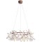 SL379.203.135 Люстра подвесная ST-Luce Медный/Белый LED 135*0,3W 3500K RAFINA