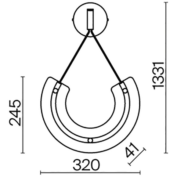 Бра Maytoni P091WL-L18G3K Maya светодиодная LED 10W Бра Maytoni P091WL-L18G3K Maya светодиодная LED 10W