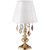 Настольная лампа Crystal Lux MERCEDES LG1 GOLD/COLOR