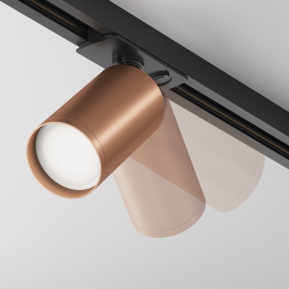 Однофазный двужильный трековый светильник Maytoni Unity TR020-1-U-GU10-BC Focus S под сменную лампу GU10