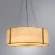 Arte Lamp Dream A4110SP-6PB Подвесная современная люстра с абажуром диаметром 65 см, плафон белый текстиль, медный металл, лампы E14 6шт до 40Вт IP20 220В, макс. высота 100см