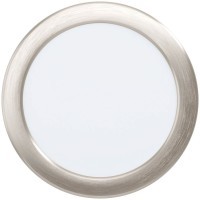 99138 Светодиодный встраиваемый светильник FUEVA 5, 11W (LED), Ø166, ET26, 1350lm, 3000K, сталь, никель