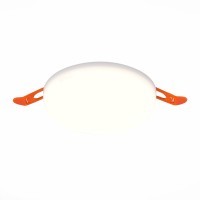 ST700.538.16 Св-к встр. Белый LED 1*16W 3000K 1 380Lm Ra80 180° IP44 D120xH20 85-265V Встраиваемые светильники