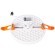 ST700.538.16 Св-к встр. Белый LED 1*16W 3000K 1 380Lm Ra80 180° IP44 D120xH20 85-265V Встраиваемые светильники
