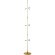 Торшер Crystal Lux LARGO PT25W GOLD