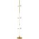 Торшер Crystal Lux LARGO PT25W GOLD