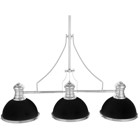 Подвесной светильник Lumina Deco Ettore LDP 710-3 BK+CHR Подвесной светильник Lumina Deco Ettore LDP 710-3 BK+CHR